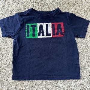 12 - 18 month toddle tee “Italian”